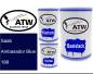 Preview: Saab, Ambasador Blue, 198: 500ml Lackdose + 500ml Klarlack + 250ml Härter - Set, von ATW Autoteile West.
